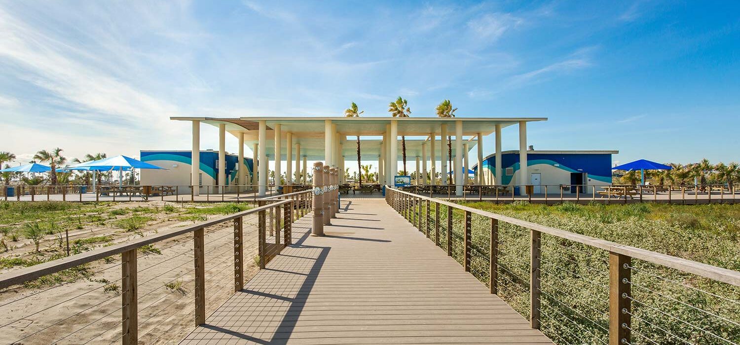 Isla Blanca Beach to Sandpiper Pavilion